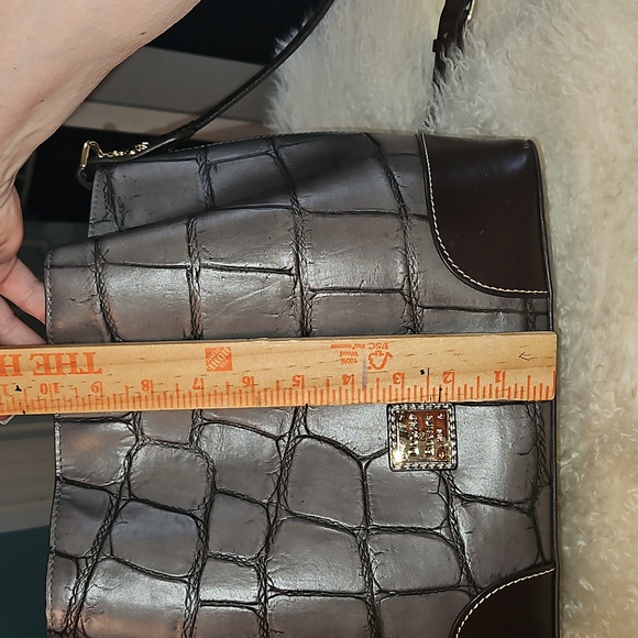 Dooney & Bourke BRENNA Croc Handbag - Picture 12 of 12